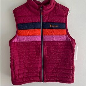 Cotopaxi, women’s vest, size XL